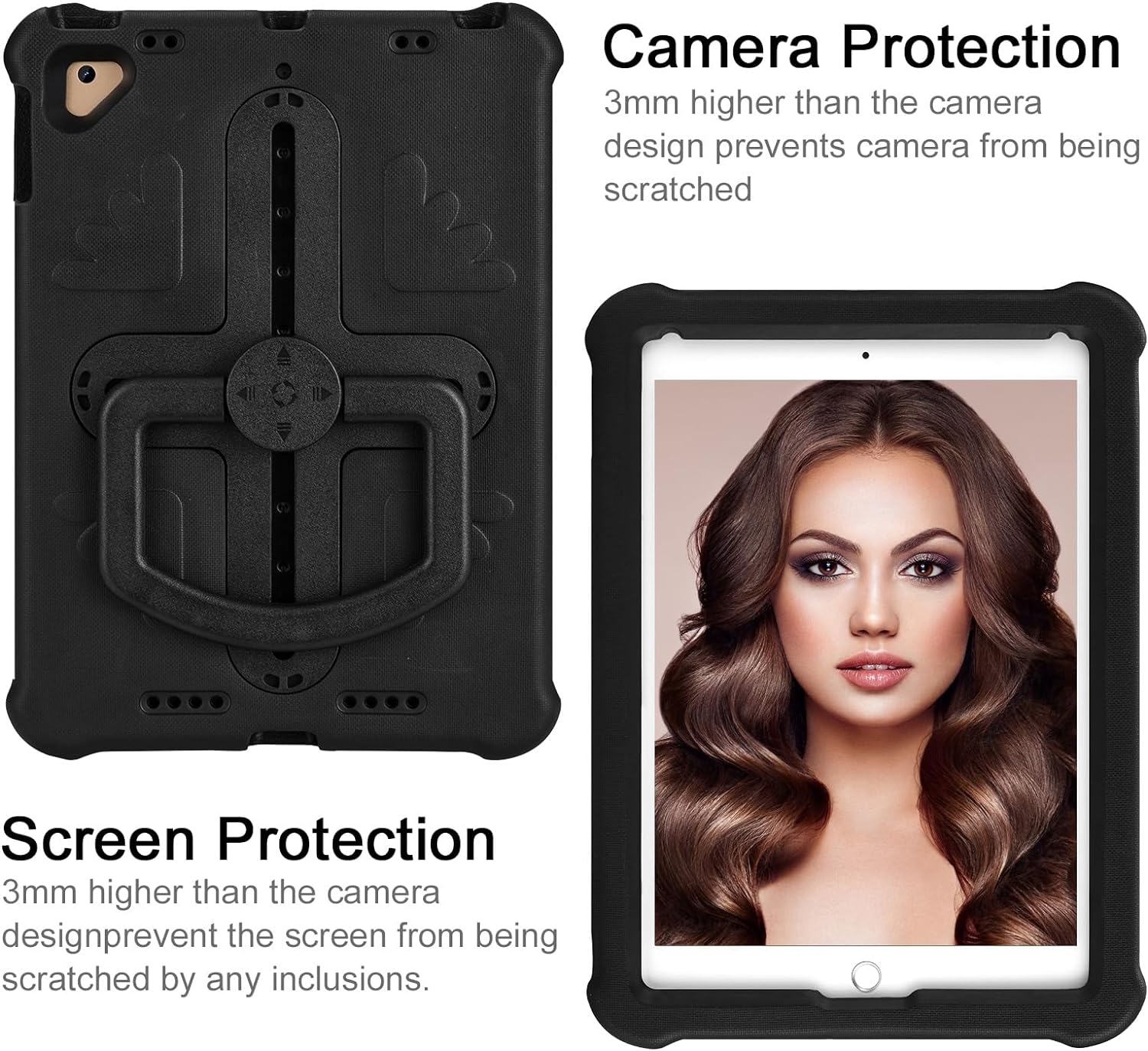 Coque Enfant Personnalisable en Silicone pour iPad 7/8/9 (7e/8e/9e Gén.) 10,2 Coque Enfant Personnalisable en Silicone pour iPad 7/8/9 (7e/8e/9e Gén.) 10,2